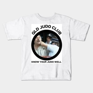 Democracy Manifest | Queensland Judo Club | Original Design | Black Kids T-Shirt